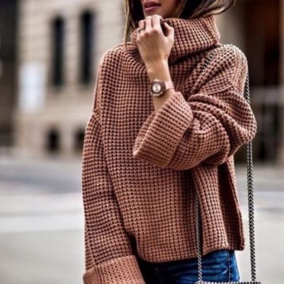 Free People Chunky Knit Sweater - Picture 2 of 10